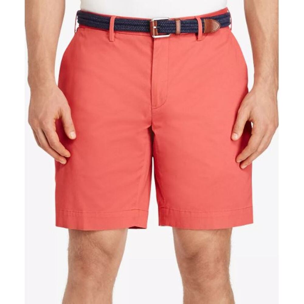 Polo Ralph Lauren Performance Shorts Mens 36 Red Chino Stretch Classic-Fit